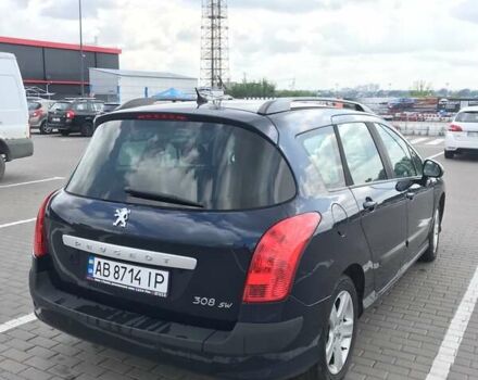 Синій Пежо 308, об'ємом двигуна 1.6 л та пробігом 247 тис. км за 4500 $, фото 6 на Automoto.ua