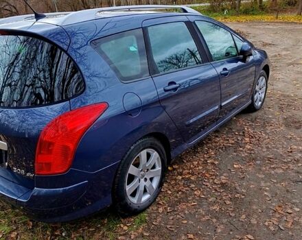 Синий Пежо 308, объемом двигателя 1.6 л и пробегом 280 тыс. км за 5700 $, фото 4 на Automoto.ua