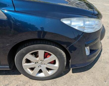 Синий Пежо 308, объемом двигателя 1.6 л и пробегом 245 тыс. км за 4950 $, фото 9 на Automoto.ua