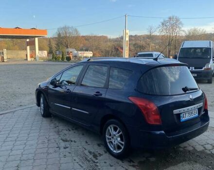 Синій Пежо 308, об'ємом двигуна 1.6 л та пробігом 210 тис. км за 6100 $, фото 4 на Automoto.ua