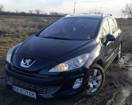 Синій Пежо 308, об'ємом двигуна 1.6 л та пробігом 250 тис. км за 6000 $, фото 1 на Automoto.ua