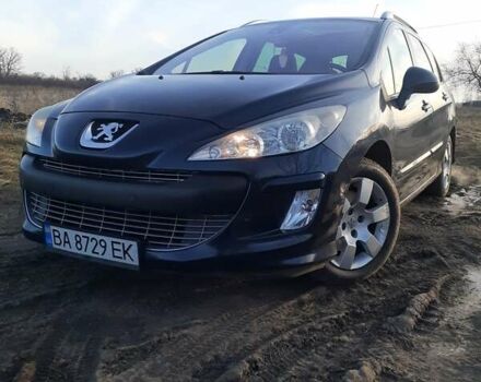 Синій Пежо 308, об'ємом двигуна 1.6 л та пробігом 250 тис. км за 6000 $, фото 2 на Automoto.ua