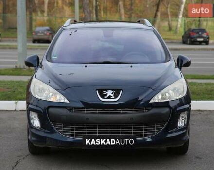 Синий Пежо 308, объемом двигателя 1.6 л и пробегом 250 тыс. км за 6000 $, фото 1 на Automoto.ua