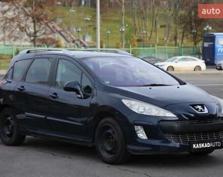 Синий Пежо 308, объемом двигателя 1.6 л и пробегом 250 тыс. км за 6000 $, фото 2 на Automoto.ua