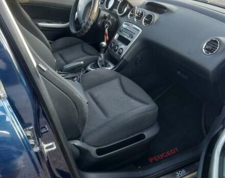 Синий Пежо 308, объемом двигателя 1.6 л и пробегом 178 тыс. км за 7000 $, фото 6 на Automoto.ua