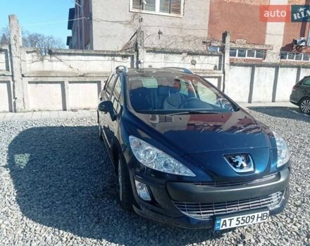 Синий Пежо 308, объемом двигателя 1.6 л и пробегом 216 тыс. км за 6000 $, фото 1 на Automoto.ua
