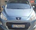 Синий Пежо 308, объемом двигателя 1.56 л и пробегом 280 тыс. км за 6500 $, фото 1 на Automoto.ua