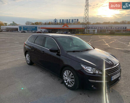 Синий Пежо 308, объемом двигателя 1.56 л и пробегом 236 тыс. км за 7900 $, фото 9 на Automoto.ua