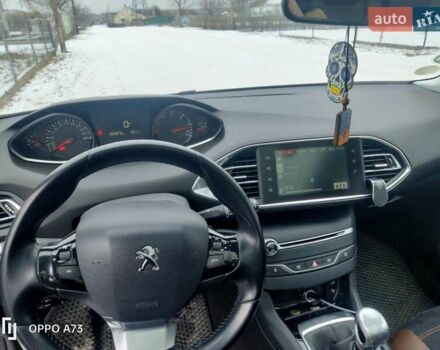 Синий Пежо 308, объемом двигателя 1.56 л и пробегом 200 тыс. км за 10300 $, фото 45 на Automoto.ua