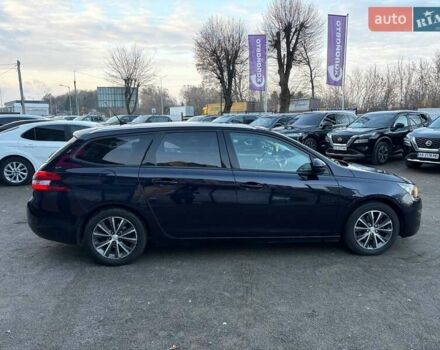 Синий Пежо 308, объемом двигателя 1.56 л и пробегом 272 тыс. км за 9000 $, фото 3 на Automoto.ua