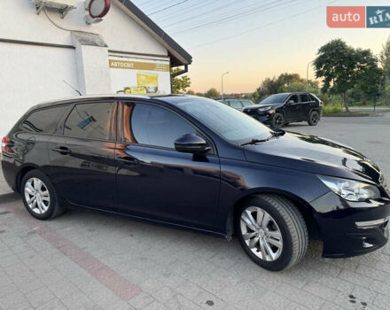 Синий Пежо 308, объемом двигателя 1.56 л и пробегом 193 тыс. км за 11500 $, фото 3 на Automoto.ua