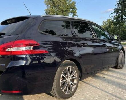 Синий Пежо 308, объемом двигателя 1.56 л и пробегом 280 тыс. км за 8000 $, фото 13 на Automoto.ua