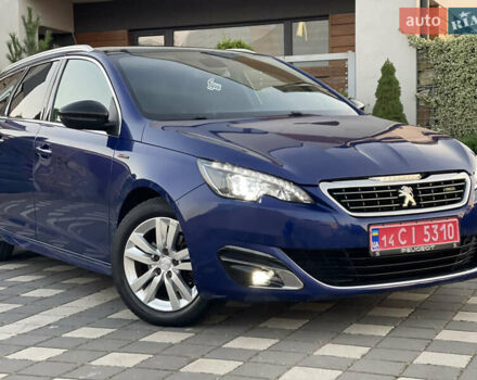 Синий Пежо 308, объемом двигателя 1.6 л и пробегом 185 тыс. км за 10999 $, фото 2 на Automoto.ua