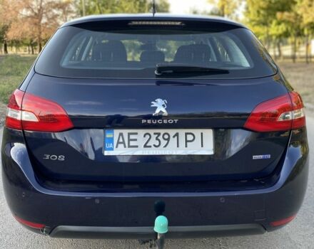 Синий Пежо 308, объемом двигателя 1.6 л и пробегом 285 тыс. км за 7300 $, фото 6 на Automoto.ua