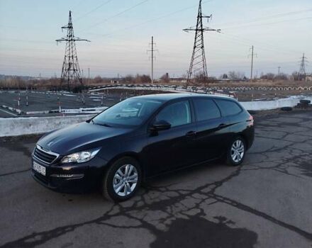 Синий Пежо 308, объемом двигателя 1.56 л и пробегом 220 тыс. км за 9000 $, фото 3 на Automoto.ua