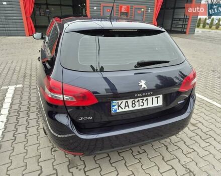 Синій Пежо 308, об'ємом двигуна 1.56 л та пробігом 273 тис. км за 8800 $, фото 3 на Automoto.ua