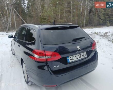 Синий Пежо 308, объемом двигателя 1.56 л и пробегом 200 тыс. км за 10300 $, фото 24 на Automoto.ua