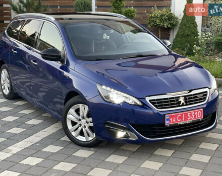 Синий Пежо 308, объемом двигателя 1.6 л и пробегом 185 тыс. км за 10999 $, фото 13 на Automoto.ua