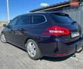 Синий Пежо 308, объемом двигателя 1.56 л и пробегом 213 тыс. км за 8500 $, фото 1 на Automoto.ua