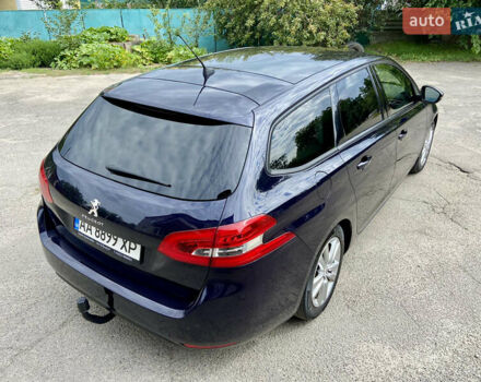 Синий Пежо 308, объемом двигателя 1.6 л и пробегом 219 тыс. км за 9550 $, фото 12 на Automoto.ua