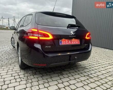 Синий Пежо 308, объемом двигателя 1.56 л и пробегом 260 тыс. км за 10500 $, фото 1 на Automoto.ua