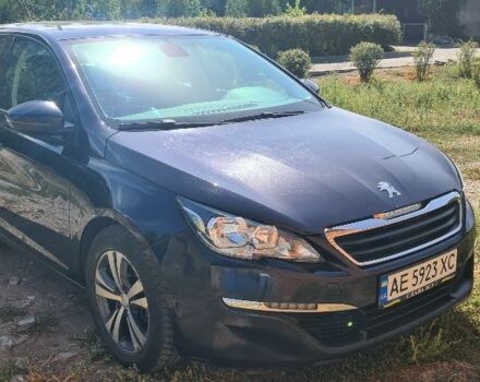 Синий Пежо 308, объемом двигателя 1.6 л и пробегом 314 тыс. км за 9500 $, фото 3 на Automoto.ua