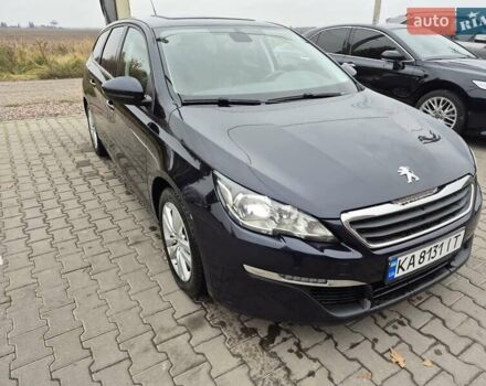 Синій Пежо 308, об'ємом двигуна 1.56 л та пробігом 273 тис. км за 8800 $, фото 1 на Automoto.ua