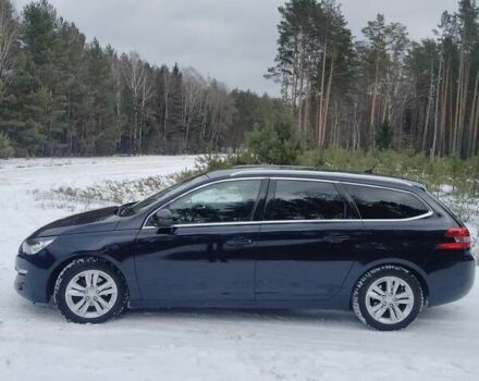 Синий Пежо 308, объемом двигателя 1.56 л и пробегом 200 тыс. км за 10300 $, фото 11 на Automoto.ua