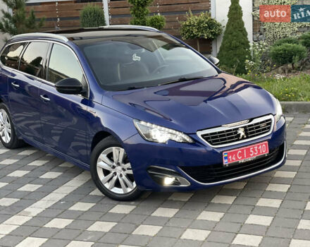Синий Пежо 308, объемом двигателя 1.6 л и пробегом 185 тыс. км за 10999 $, фото 18 на Automoto.ua