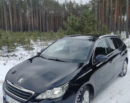 Синий Пежо 308, объемом двигателя 1.56 л и пробегом 200 тыс. км за 10300 $, фото 10 на Automoto.ua