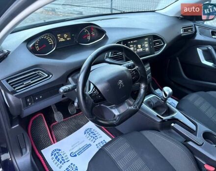 Синий Пежо 308, объемом двигателя 1.56 л и пробегом 272 тыс. км за 9000 $, фото 16 на Automoto.ua