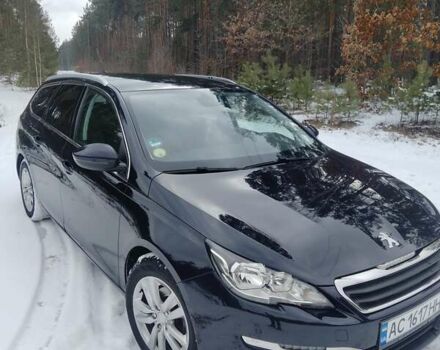 Синий Пежо 308, объемом двигателя 1.56 л и пробегом 200 тыс. км за 10300 $, фото 32 на Automoto.ua
