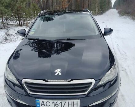 Синий Пежо 308, объемом двигателя 1.56 л и пробегом 200 тыс. км за 10300 $, фото 33 на Automoto.ua