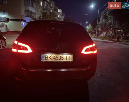 Синий Пежо 308, объемом двигателя 1.56 л и пробегом 193 тыс. км за 11500 $, фото 29 на Automoto.ua