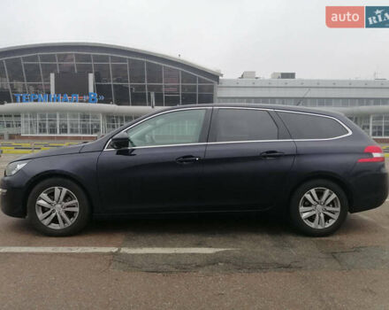 Синій Пежо 308, об'ємом двигуна 1.56 л та пробігом 234 тис. км за 7299 $, фото 1 на Automoto.ua