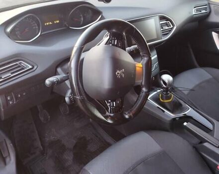 Синий Пежо 308, объемом двигателя 1.56 л и пробегом 220 тыс. км за 9000 $, фото 8 на Automoto.ua