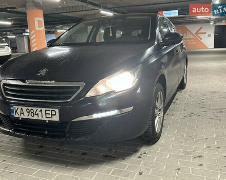 Синий Пежо 308, объемом двигателя 1.56 л и пробегом 256 тыс. км за 5950 $, фото 14 на Automoto.ua