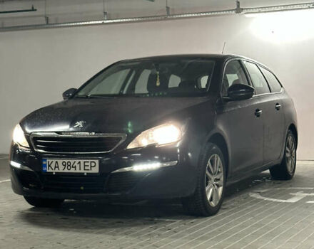 Синий Пежо 308, объемом двигателя 1.56 л и пробегом 256 тыс. км за 5950 $, фото 2 на Automoto.ua