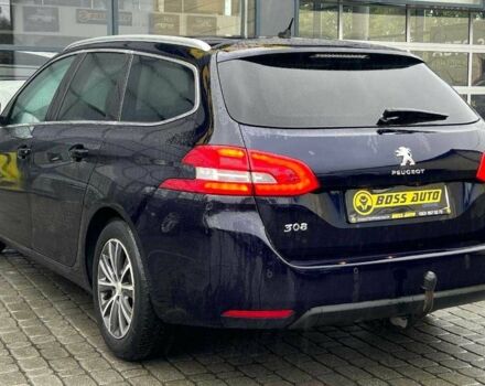 Синий Пежо 308, объемом двигателя 1.6 л и пробегом 221 тыс. км за 11000 $, фото 4 на Automoto.ua