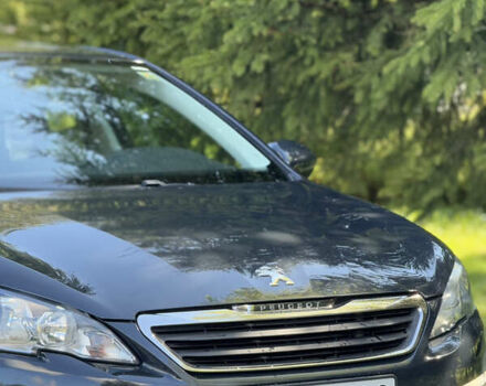 Синий Пежо 308, объемом двигателя 1.56 л и пробегом 218 тыс. км за 9600 $, фото 16 на Automoto.ua