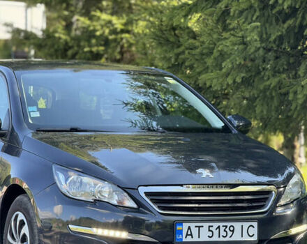 Синий Пежо 308, объемом двигателя 1.56 л и пробегом 218 тыс. км за 9600 $, фото 2 на Automoto.ua