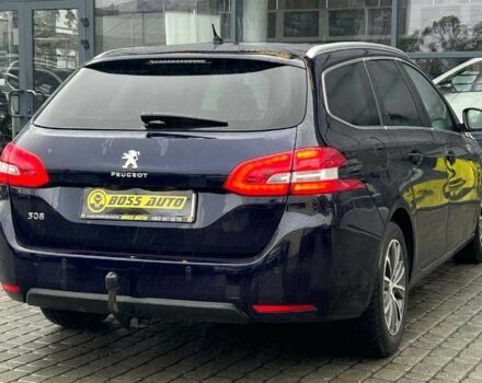 Синий Пежо 308, объемом двигателя 1.6 л и пробегом 221 тыс. км за 11000 $, фото 6 на Automoto.ua