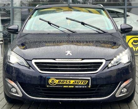 Синий Пежо 308, объемом двигателя 1.6 л и пробегом 221 тыс. км за 11000 $, фото 1 на Automoto.ua