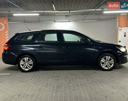 Синий Пежо 308, объемом двигателя 1.56 л и пробегом 256 тыс. км за 5950 $, фото 3 на Automoto.ua