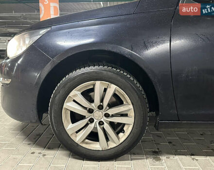 Синий Пежо 308, объемом двигателя 1.56 л и пробегом 256 тыс. км за 5950 $, фото 9 на Automoto.ua