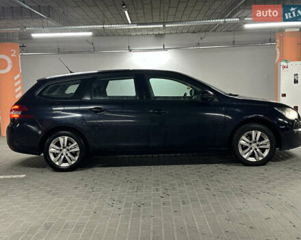 Синий Пежо 308, объемом двигателя 1.56 л и пробегом 256 тыс. км за 5950 $, фото 4 на Automoto.ua