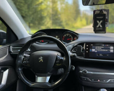 Синий Пежо 308, объемом двигателя 1.56 л и пробегом 218 тыс. км за 9600 $, фото 13 на Automoto.ua
