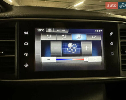 Синий Пежо 308, объемом двигателя 1.56 л и пробегом 256 тыс. км за 5950 $, фото 18 на Automoto.ua