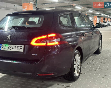 Синий Пежо 308, объемом двигателя 1.56 л и пробегом 256 тыс. км за 5950 $, фото 12 на Automoto.ua