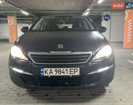 Синий Пежо 308, объемом двигателя 1.56 л и пробегом 256 тыс. км за 5950 $, фото 15 на Automoto.ua